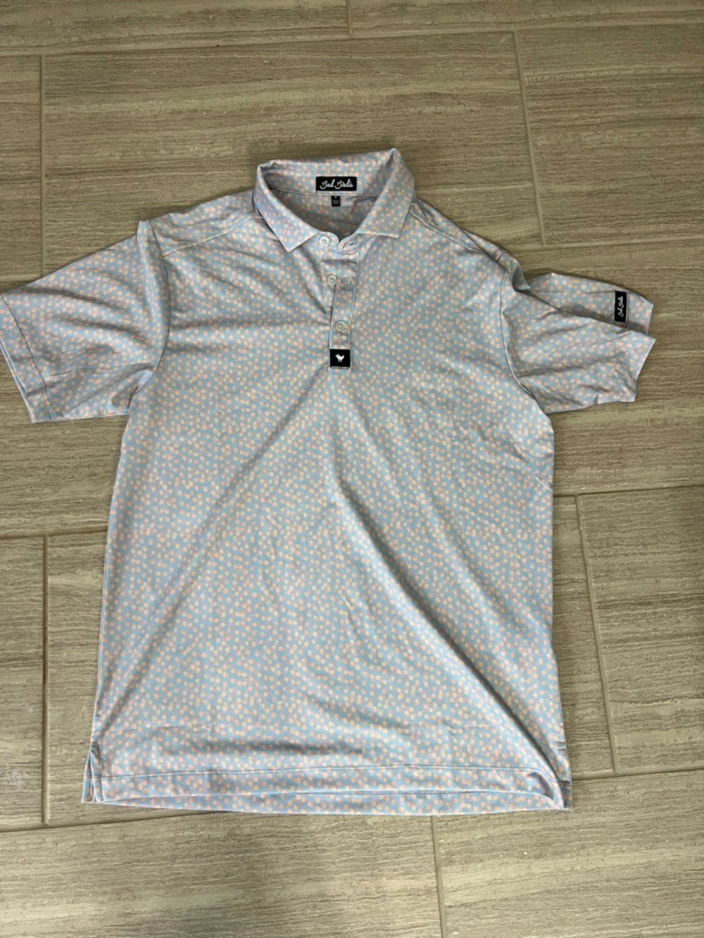 Mens Bad birdie golf polo